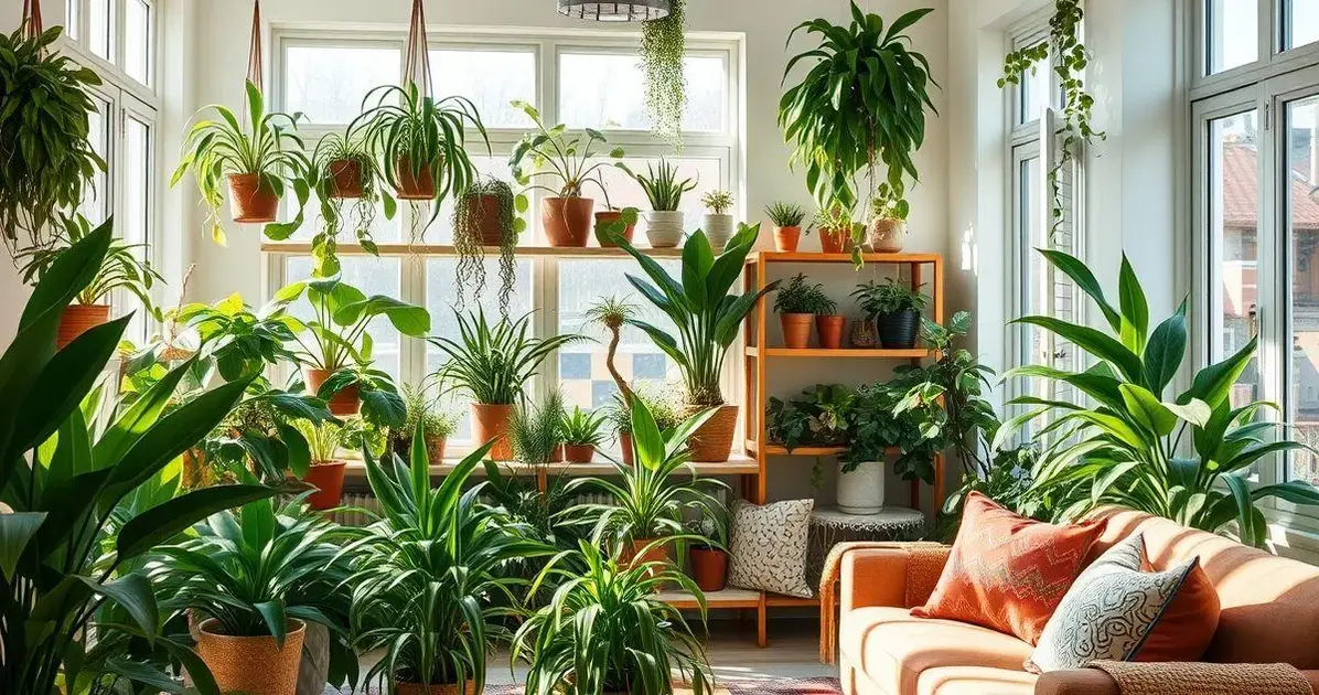 Benefícios das Plantas na Decoração da Sala