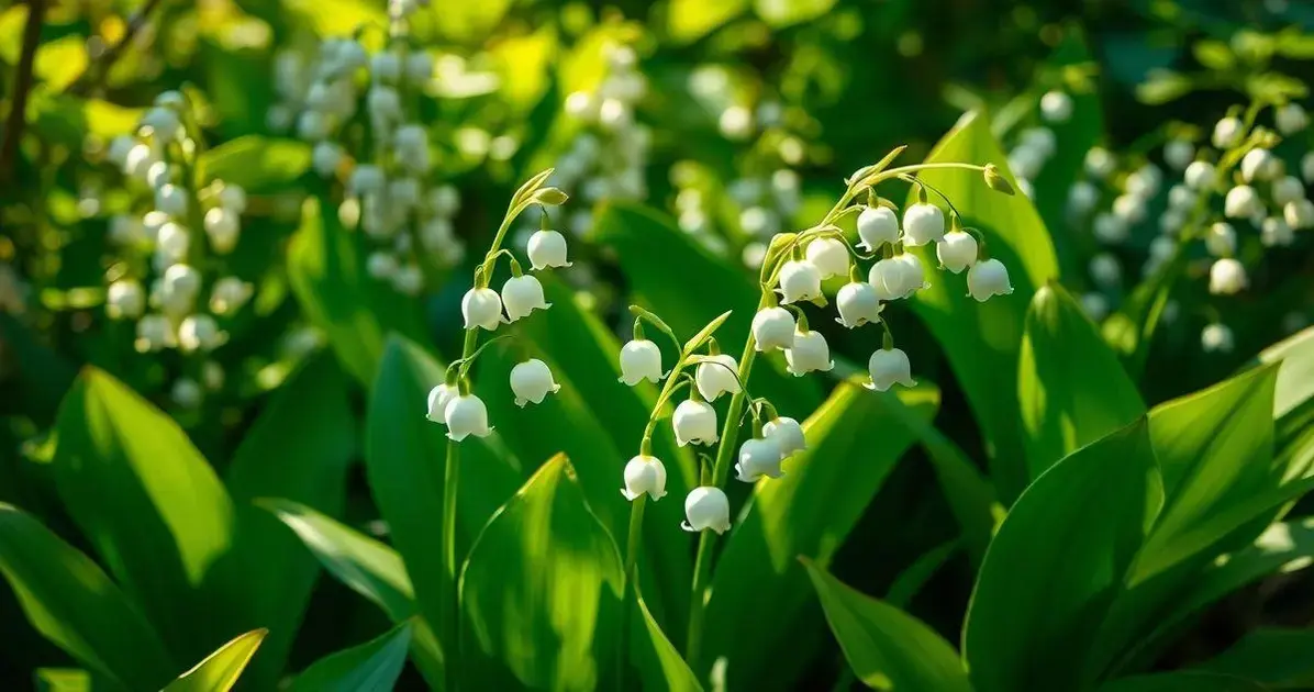 Benefícios do Lírio do Vale no Jardim