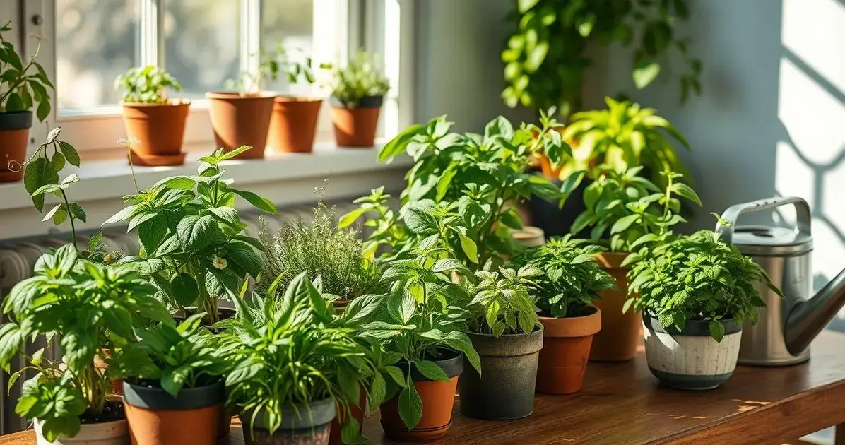 Como Cultivar Ervas em Vasos