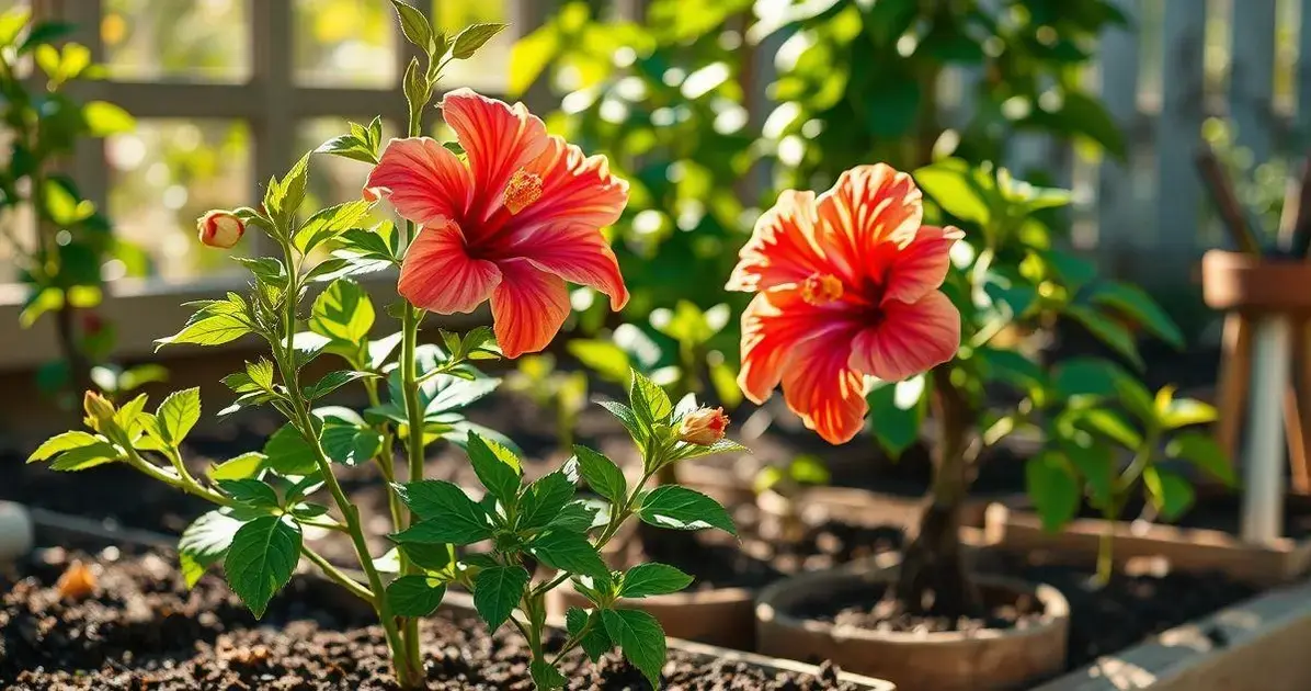 Como fazer muda de hibisco sem complicação