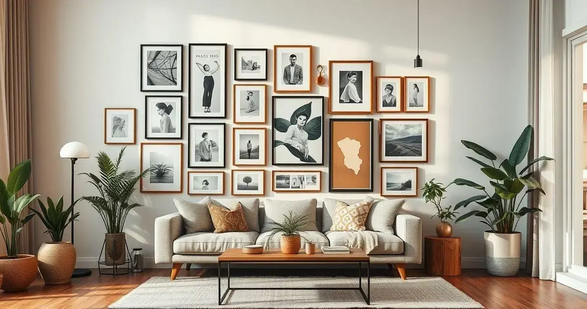 Como Fazer uma Parede de Quadros Galeria em Casa