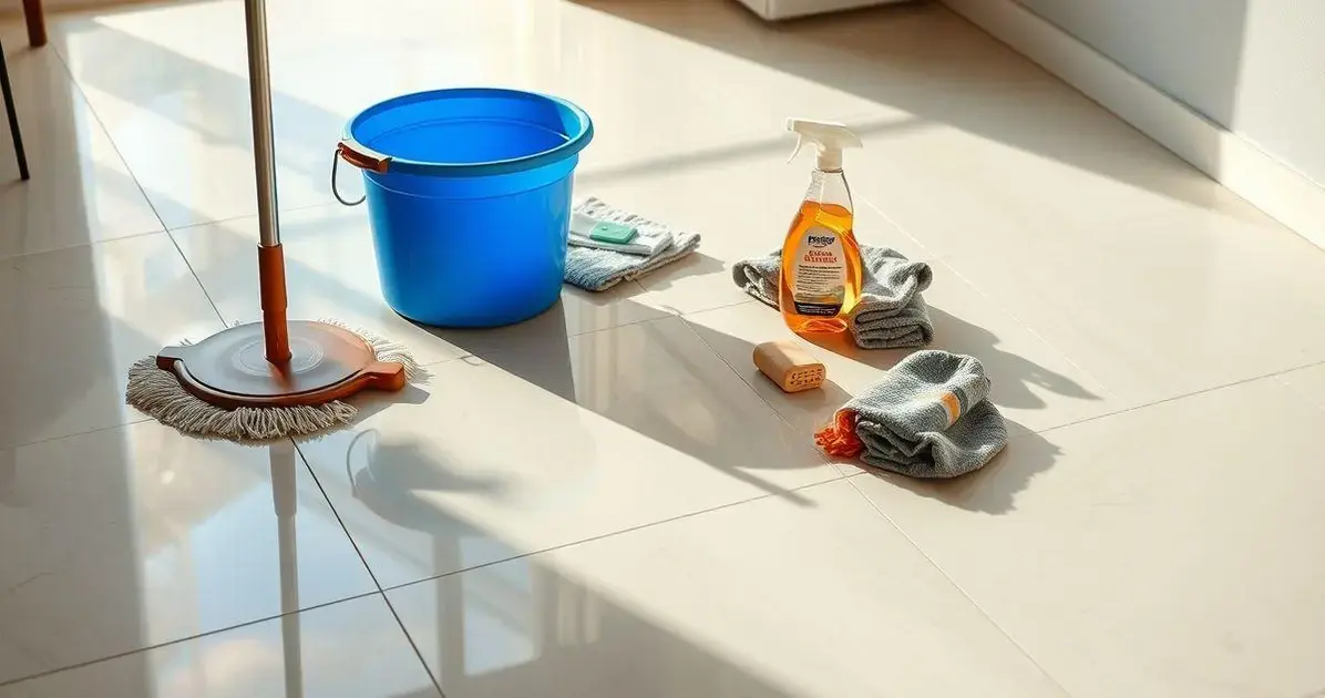 Como Limpar Piso de Porcelanato Sem Manchar