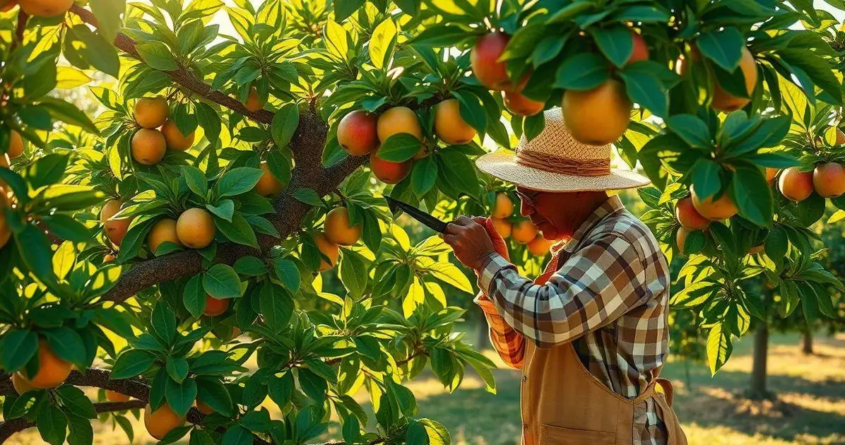 Como podar árvores frutíferas do jeito certo