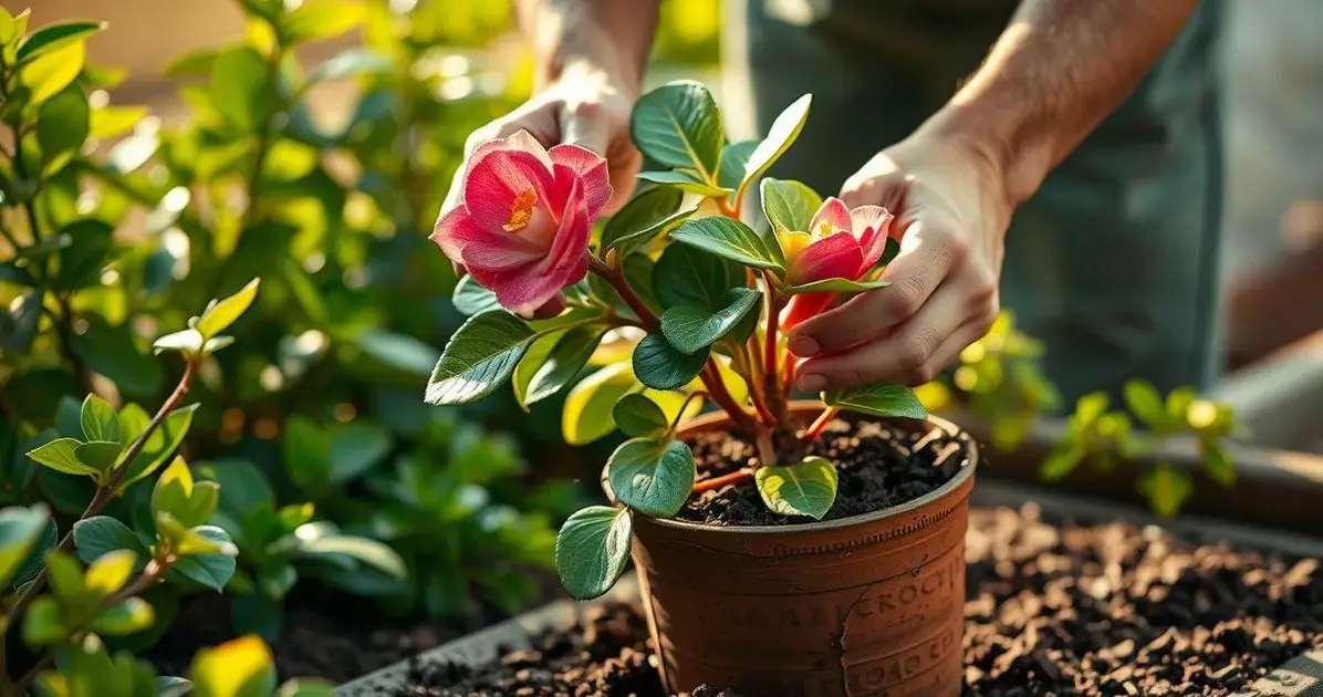 Como replantar a rosa do deserto sem danificar