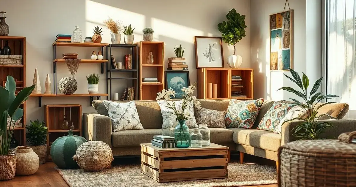 Como reutilizar materiais para uma nova decoração