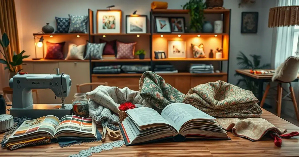 Como usar tecido para renovar decoração
