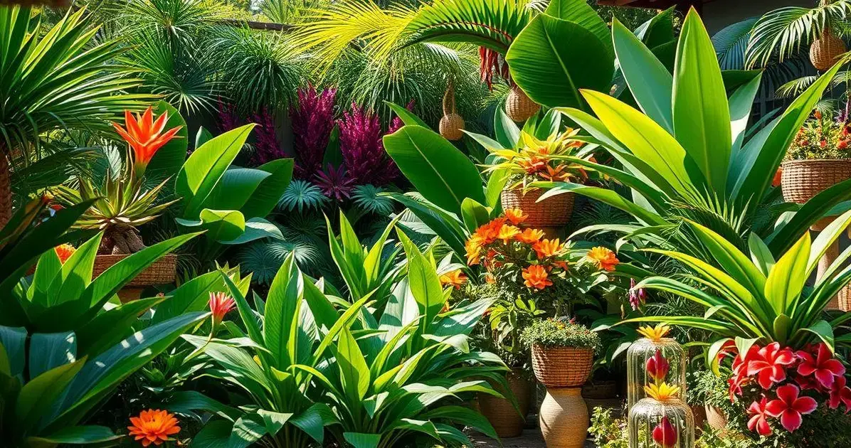 Cuidados Essenciais com o Jardim Tropical