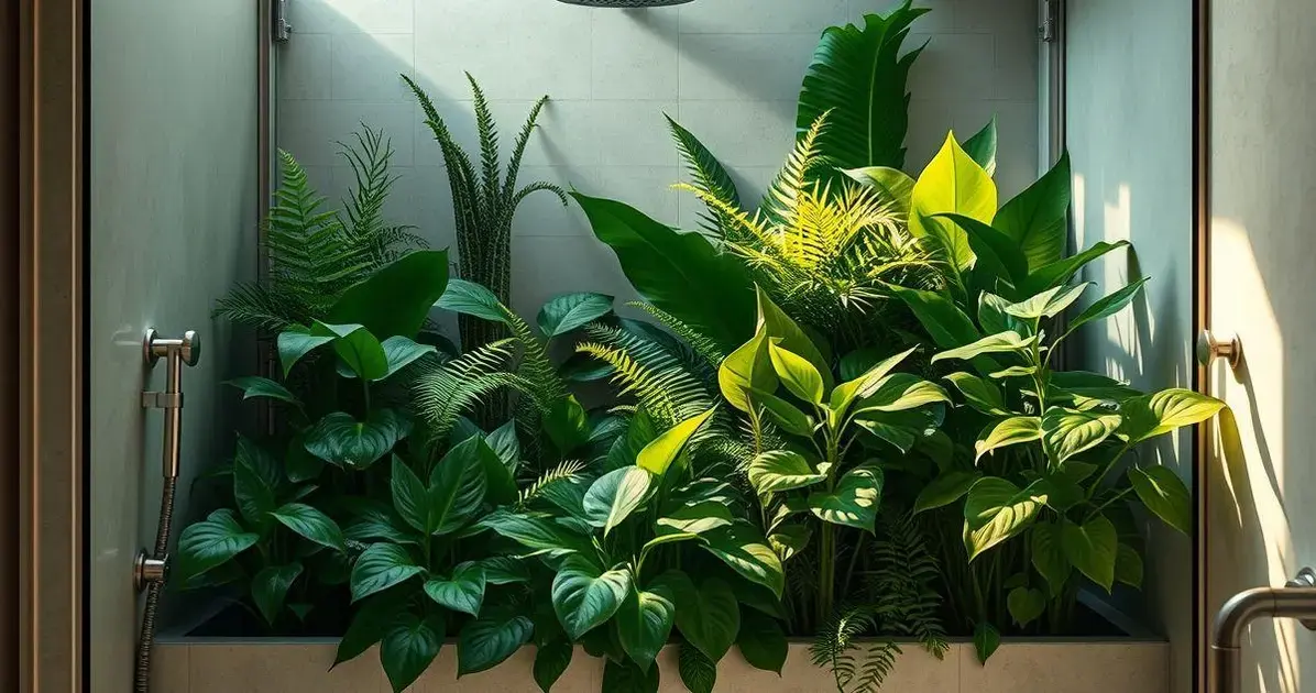 Cuidados essenciais para plantas de banheiro