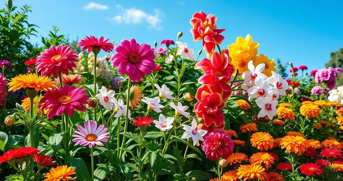 Flores que florescem o ano todo: lista completa
