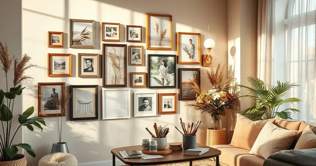 Ideias para personalizar quadros e fotos