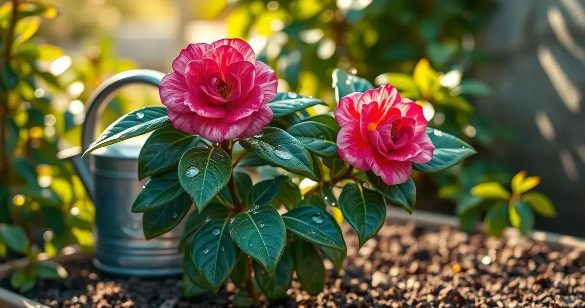 Importância da Água para Rosas do Deserto