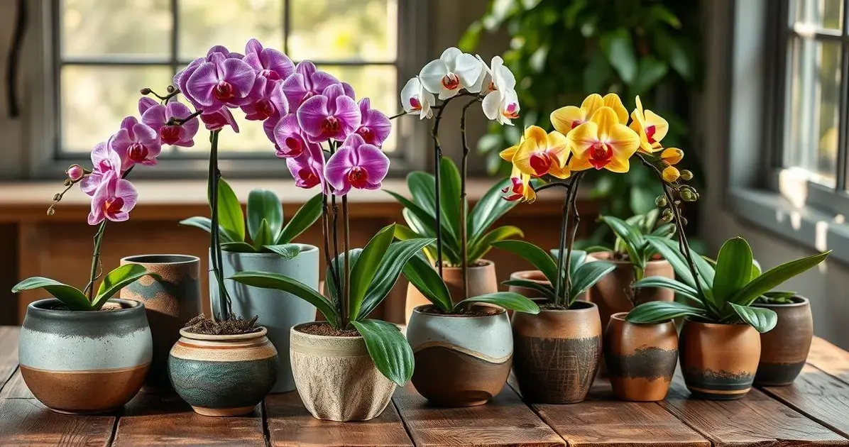 Importância do vaso para orquídeas