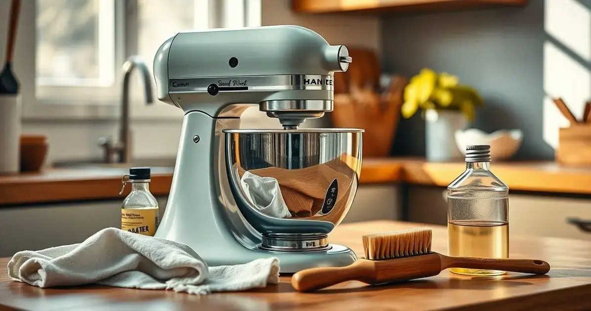 Materiais necessários para manutenção