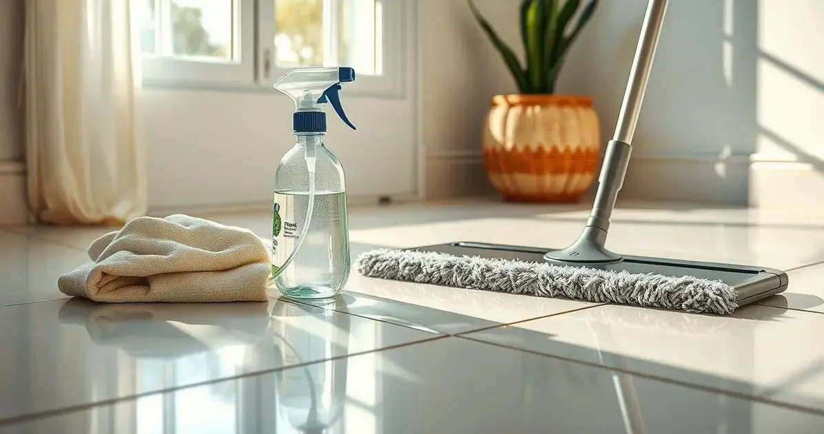 Materiais seguros para limpeza