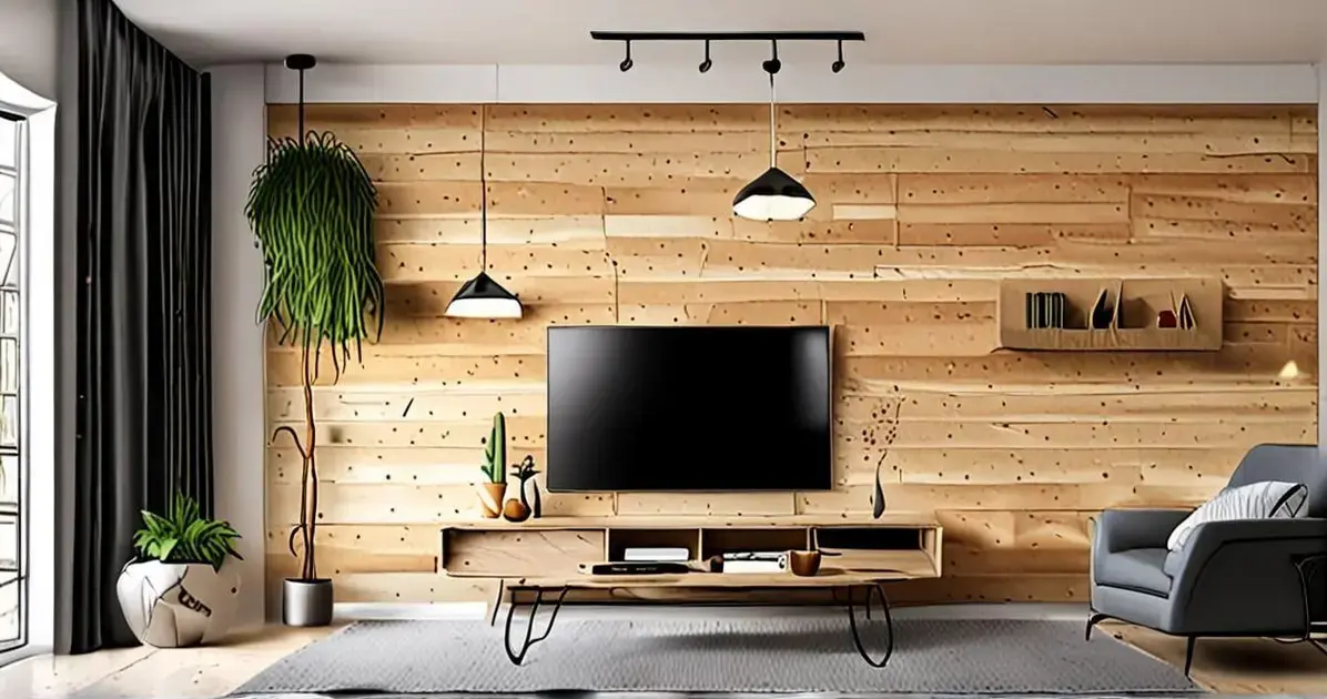 Materiais Sustentáveis para Painéis de TV