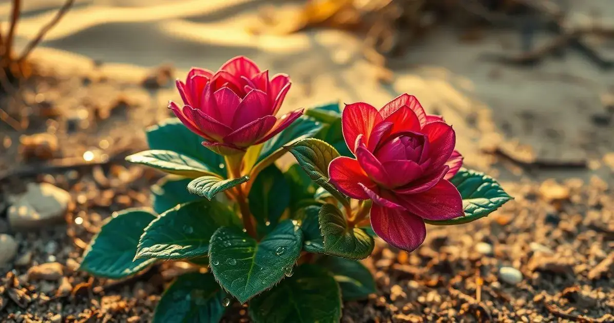 O que é a rosa do deserto?
