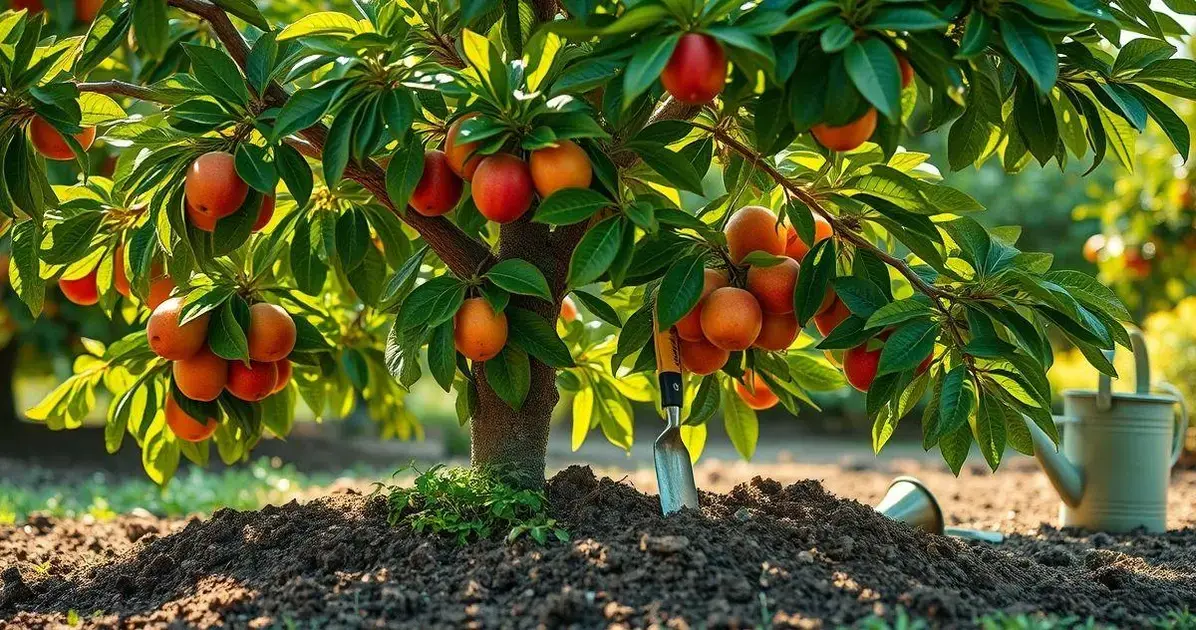 Passo a passo: adubando sua árvore frutífera do jeito certo