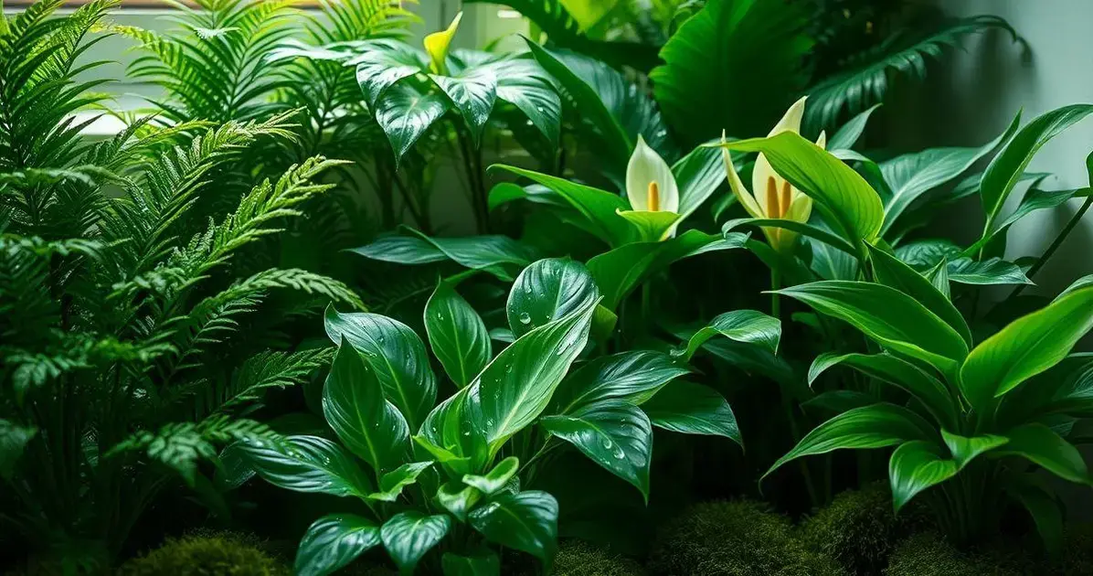 Plantas que gostam de ambientes úmidos