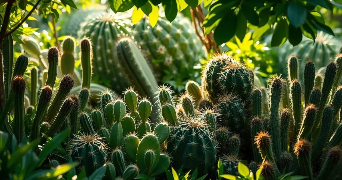 Por que escolher cactos para sombra?