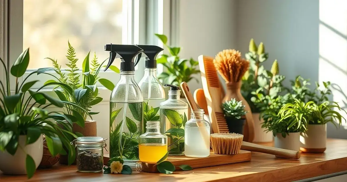 Produtos Naturais Para Uma Limpeza Ecológica