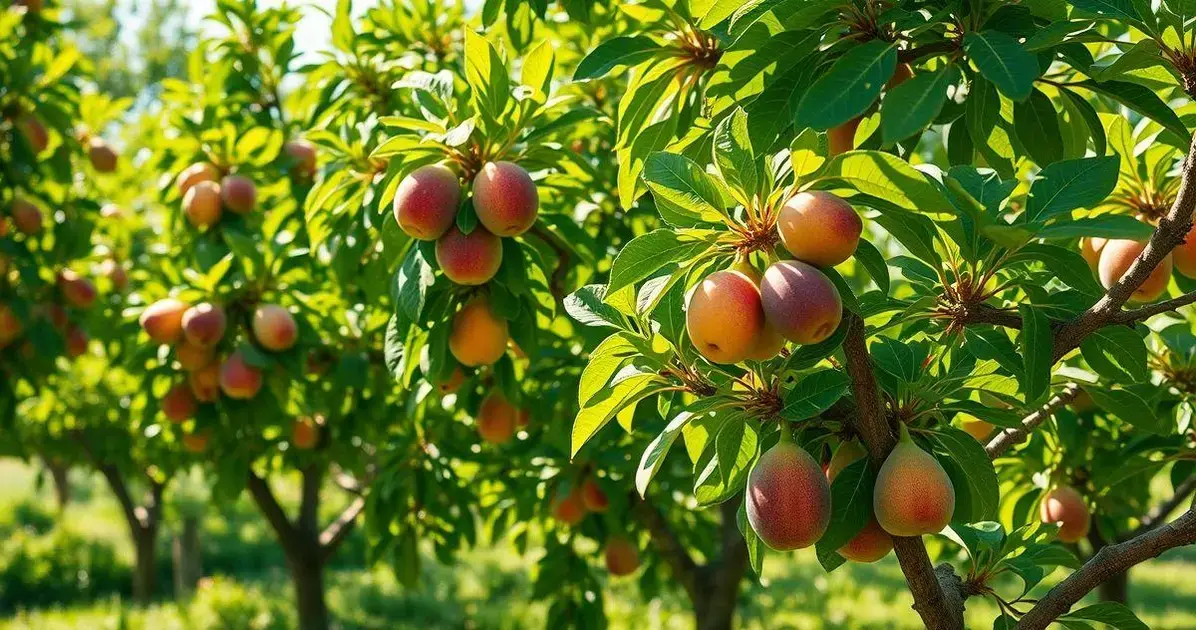 Qual árvore frutífera cresce mais rápido?
