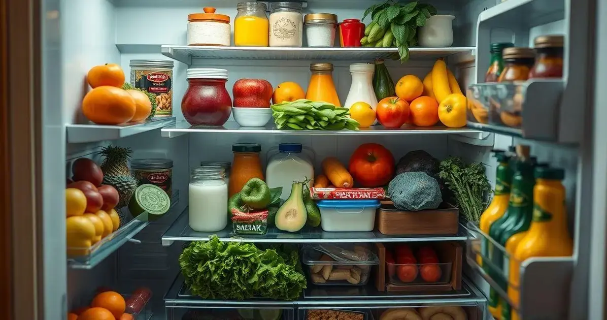 Verificação de alimentos perecíveis