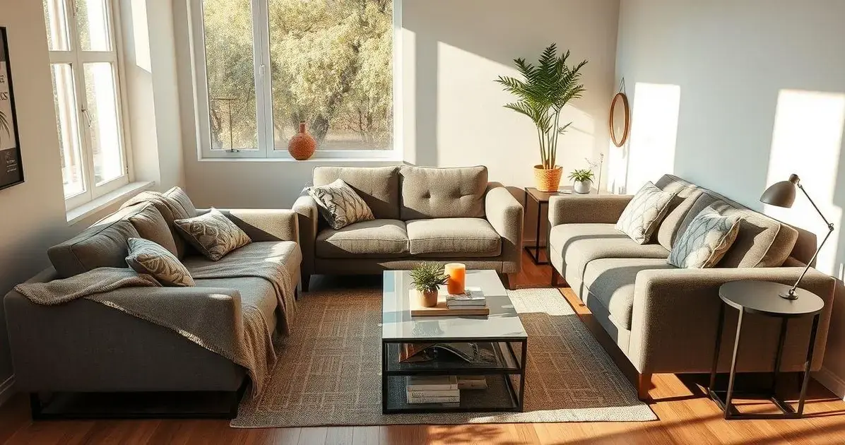 5 Tipos de Sofás-Cama Perfeitos para Quem Tem Pouco Espaço