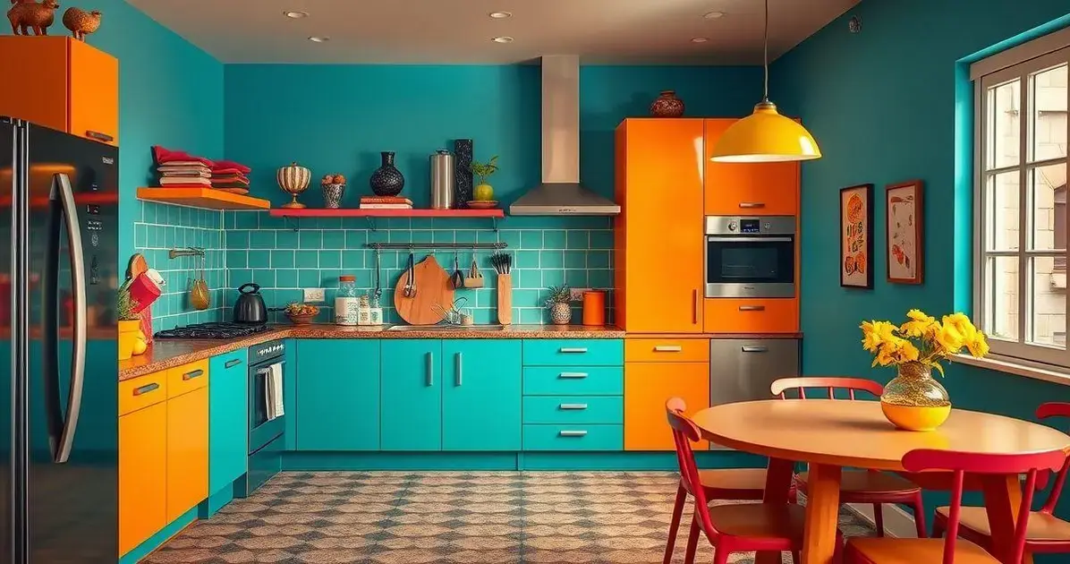 7 Ideias De Cozinhas Coloridas Para Fugir Do Tradicional