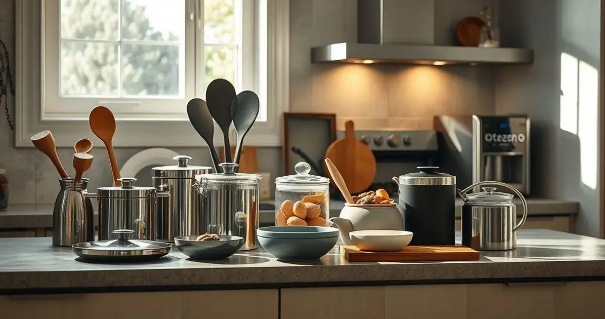 7 Itens Indispensáveis Para Deixar a Cozinha Mais Prática