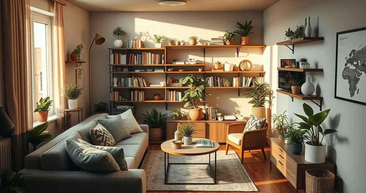 8 Ideias de Organização para Quem Mora em Apartamento Pequeno