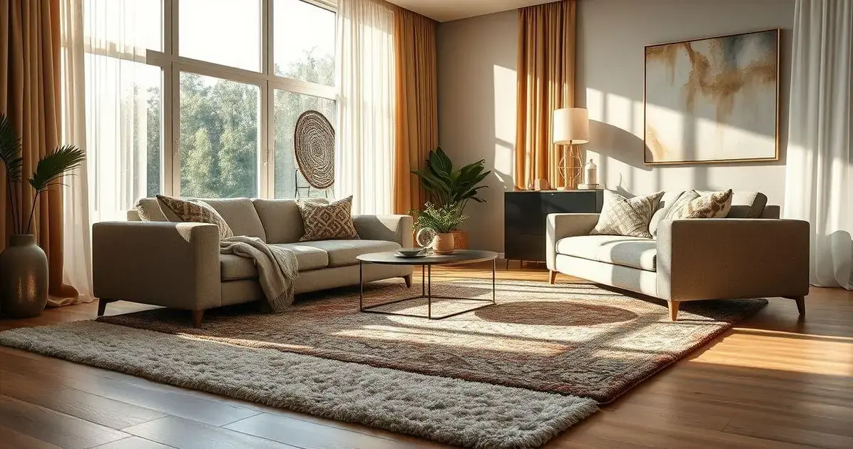 Como Combinar Tapetes E Cortinas Na Sala