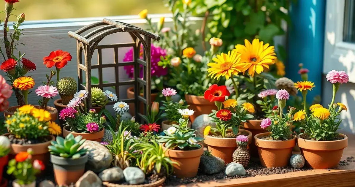 Como Criar Um Jardim Colorido Com Pouco Espaço