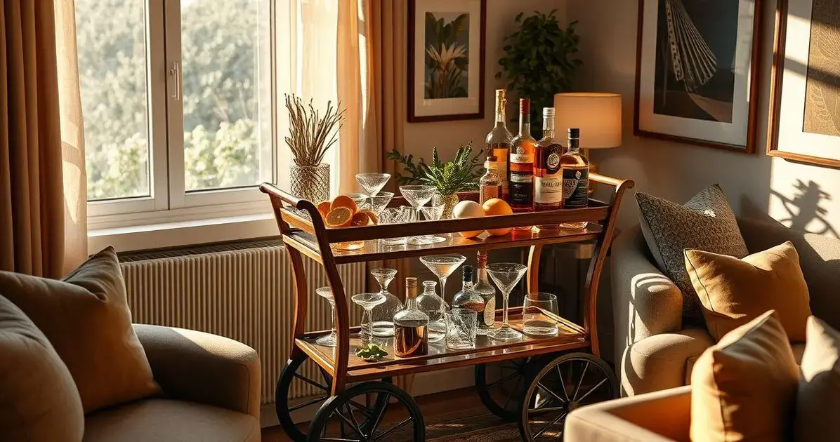 Como Montar um Bar em Casa com Estilo e Funcionalidade