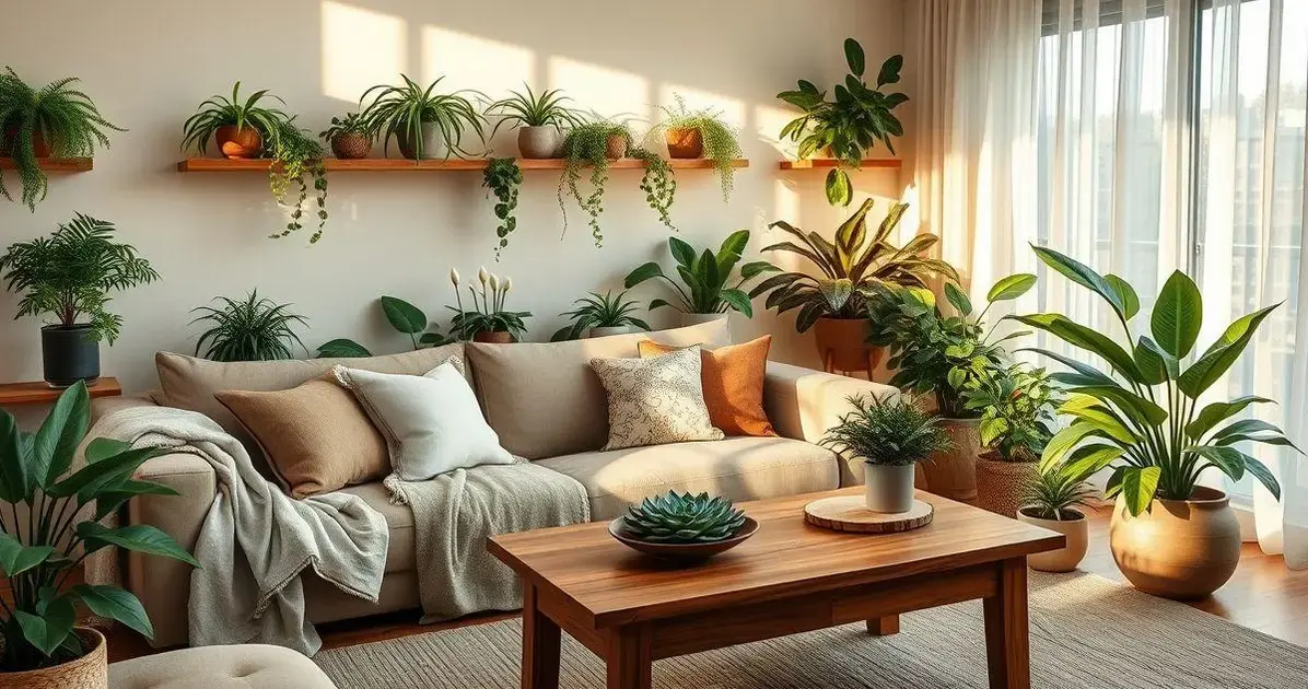 Decoração com Plantas