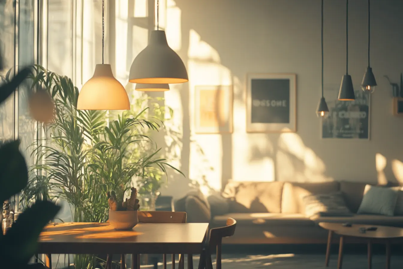 Estilos de decoração com pendentes de luz