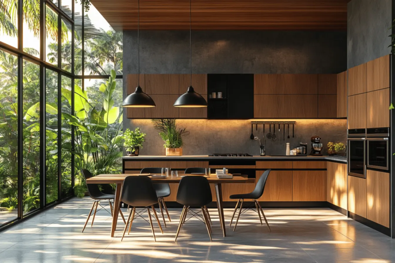 decoração com cortina blackout