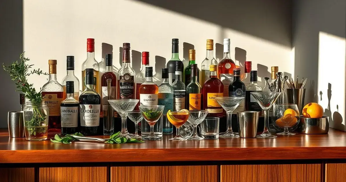 Lista de Bebidas e Utensílios