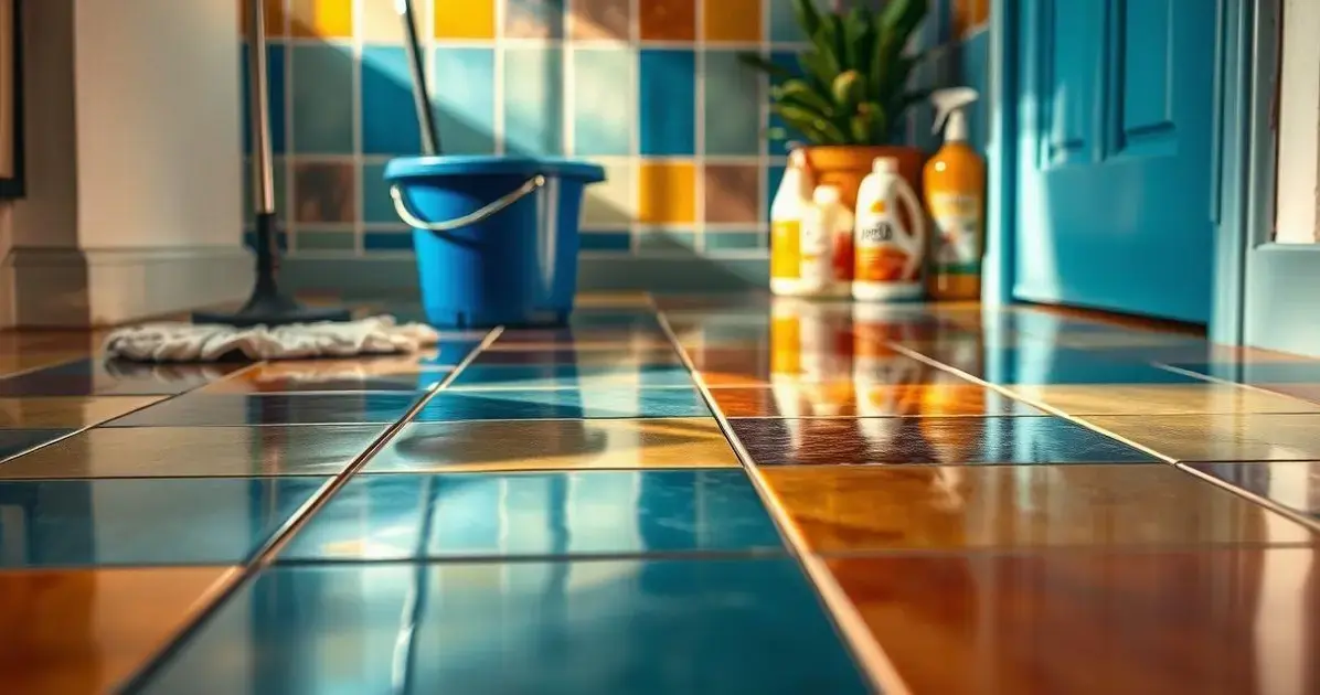 Truques Para Deixar o Piso de Cerâmica Sempre Novo