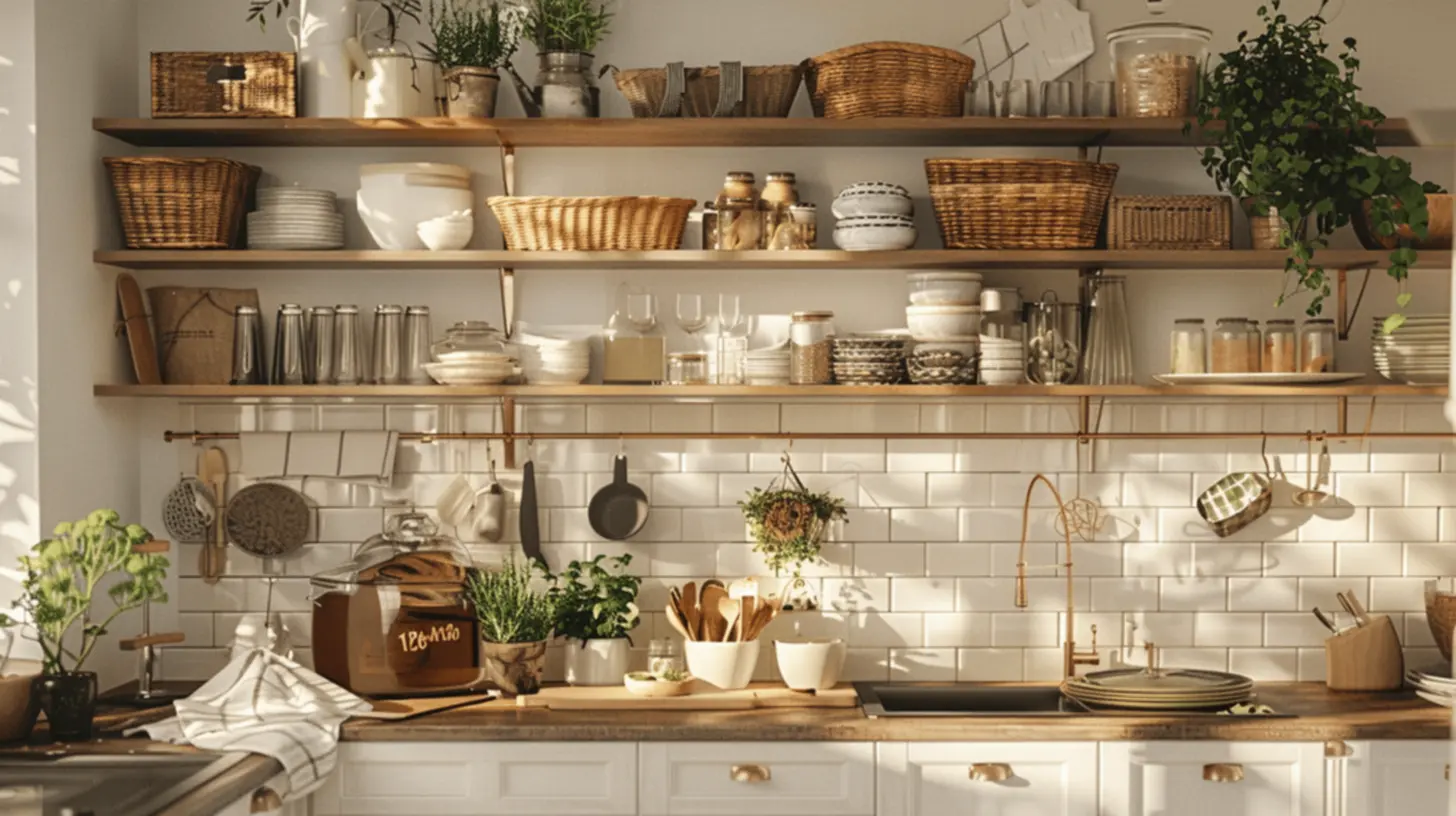 Espaço pessoal na cozinha