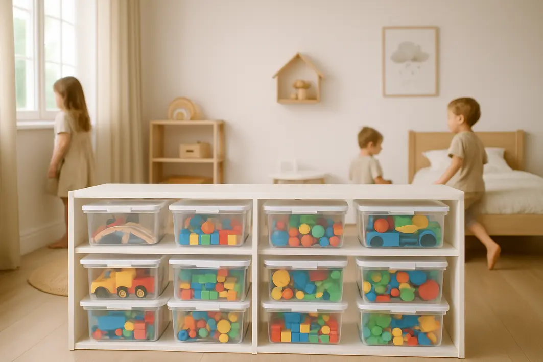 organizacao brinquedos caixas transparentes 4 organizacao brinquedos caixas transparentes