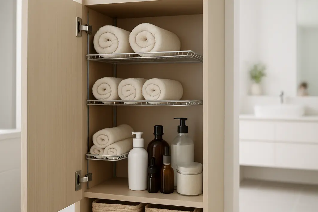 organizacao gabinete banheiro verticalidade 4 organizacao gabinete banheiro verticalidade