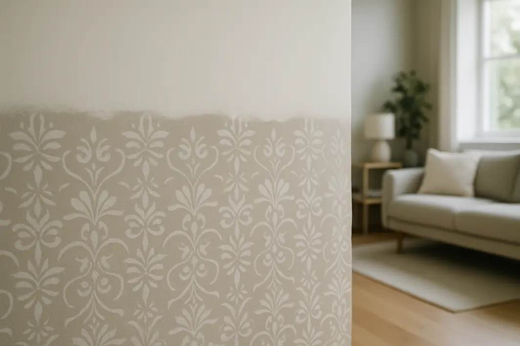 pintura meia parede estencil 1 pintura meia parede estencil 1